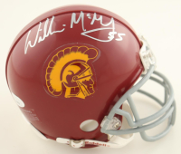 Willie McGinest Signed USC Trojans Mini Helmet (JSA) at PristineAuction.com