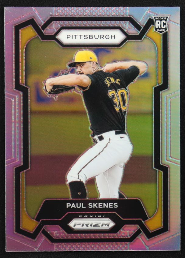 Paul Skenes 2024 Panini Prizm Prizms Silver #118 RC at PristineAuction.com Paul Skenes 2024 Panini Prizm Prizms Silver #118 RC at PristineAuction.com