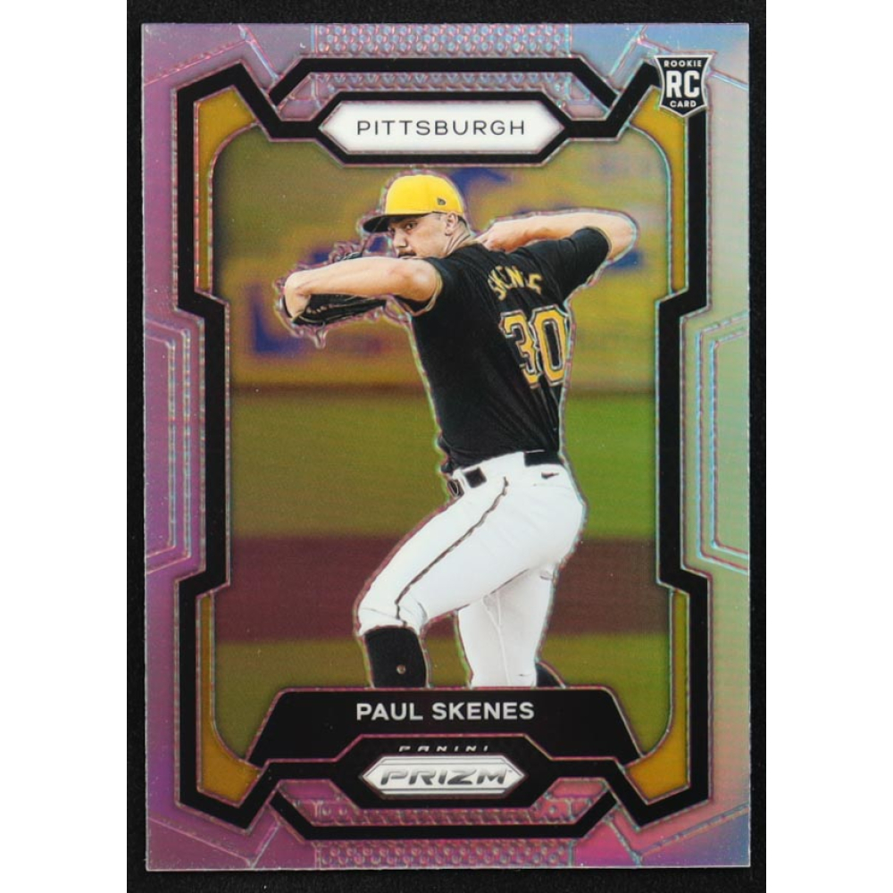 Paul Skenes 2024 Panini Prizm Prizms Silver #118 RC at PristineAuction.com