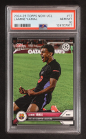Lamine Yamal 2024-25 Topps Now UCL #17 (PSA 10) at PristineAuction.com