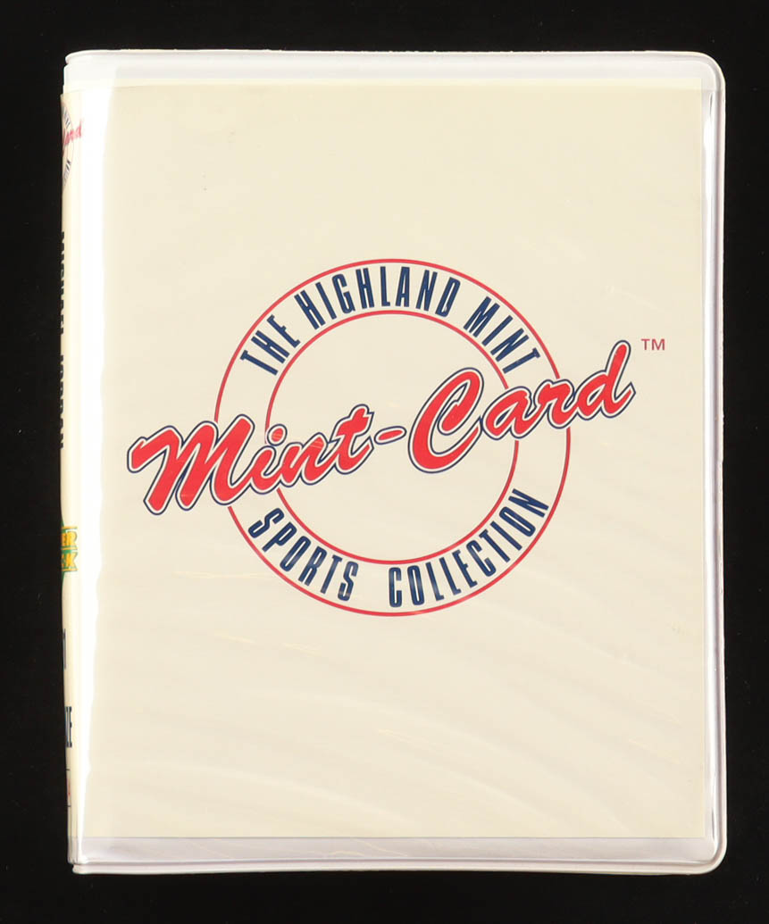 Michael Jordan 1996 Upper Deck & The Highland Mint Bronze Mint-Card #2434/5000 with Display Case at PristineAuction.com Michael Jordan 1996 Upper Deck & The Highland Mint Bronze Mint-Card #2434/5000 with Display Case at PristineAuction.com