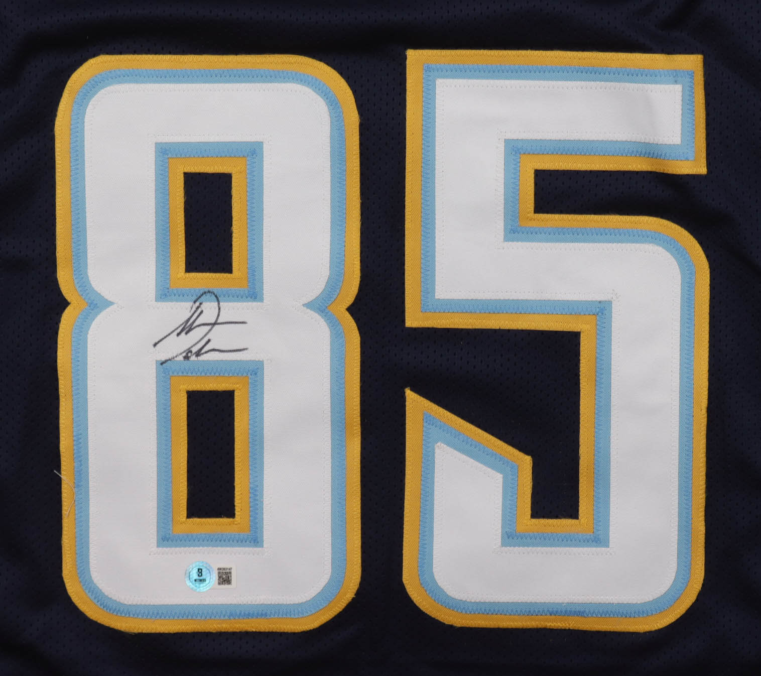 Antonio Gates Signed Jersey (Beckett) at PristineAuction.com Antonio Gates Signed Jersey (Beckett) at PristineAuction.com