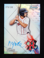 Nick Yorke 2021 Bowman Sterling Refractor Autograph #BSPA-NY RC #075/150 at PristineAuction.com