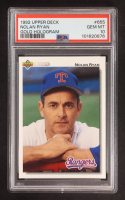 Nolan Ryan 1992 Upper Deck Gold Hologram #655 (PSA 10) at PristineAuction.com