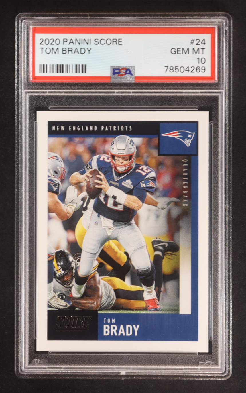 Tom Brady 2020 Score #24 (PSA 10) at PristineAuction.com Tom Brady 2020 Score #24 (PSA 10) at PristineAuction.com
