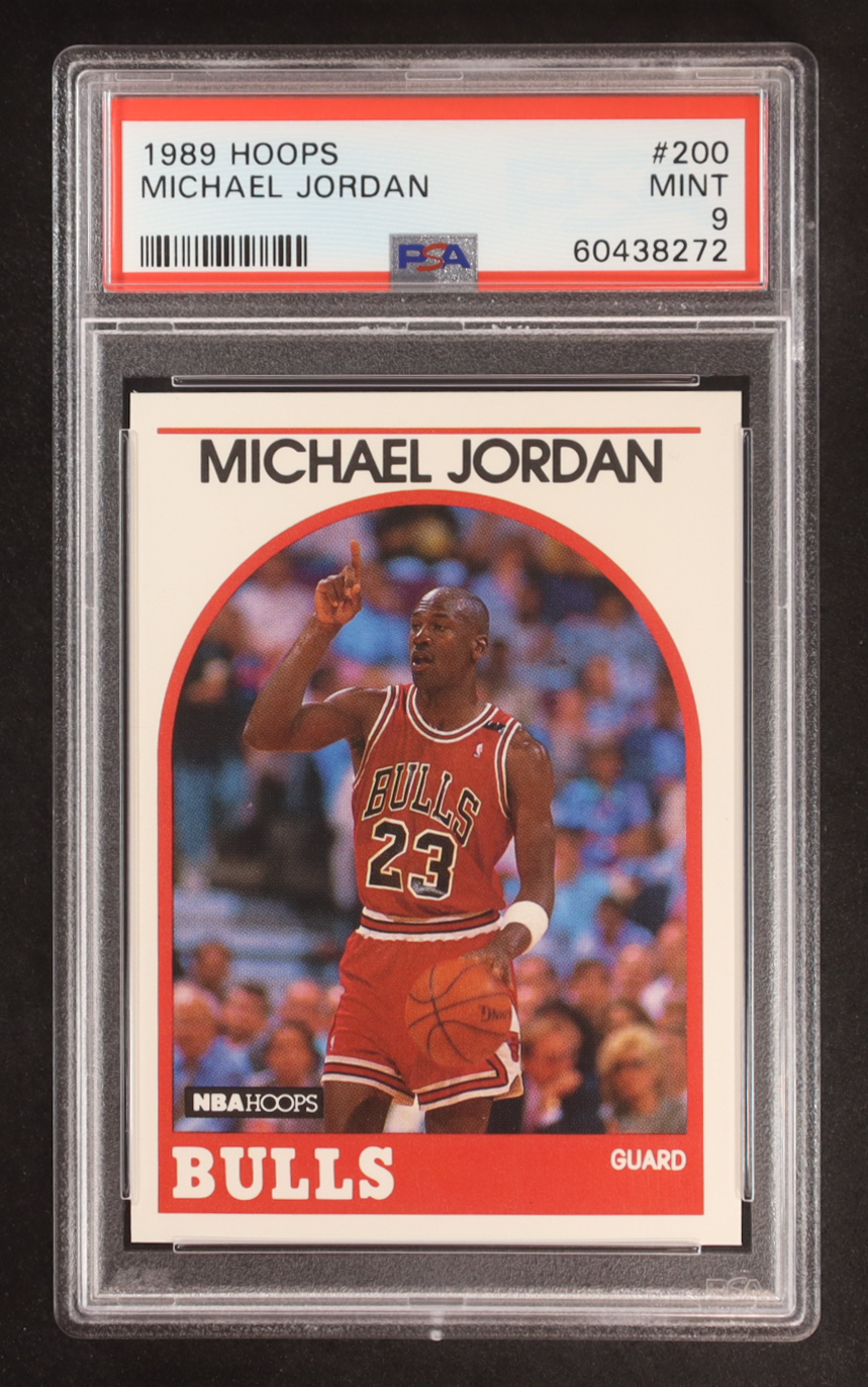 Michael Jordan 1989-90 Hoops #200 (PSA 9) at PristineAuction.com Michael Jordan 1989-90 Hoops #200 (PSA 9) at PristineAuction.com