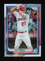 Mike Trout 2024 Bowman Chrome Mojofractor #19 at PristineAuction.com