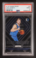 Luka Doncic 2018-19 Panini Prizm Emergent #3 RC (PSA 9) at PristineAuction.com