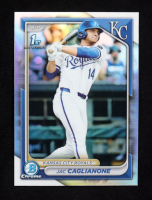 Jac Caglianone 2024 Bowman Chrome 1st Refractor #BDC-8 RC at PristineAuction.com