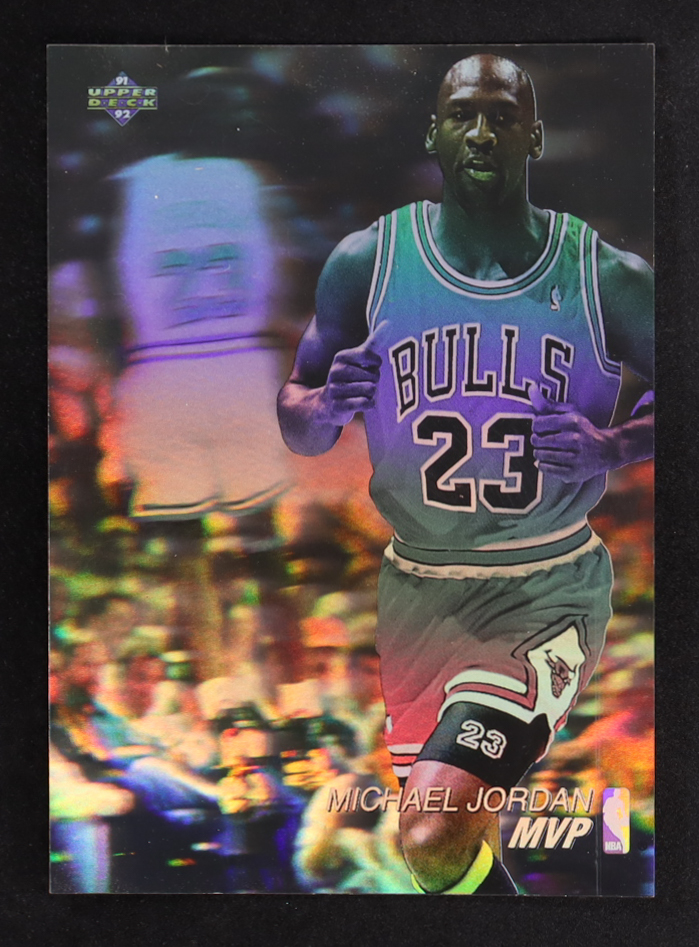 Michael Jordan 1991-92 Upper Deck Award Winner Holograms #AW4 / MVP at PristineAuction.com Michael Jordan 1991-92 Upper Deck Award Winner Holograms #AW4 / MVP at PristineAuction.com