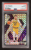 Luka Doncic 2024-25 Panini Mosaic Mosaic #100 (PSA 10) at PristineAuction.com