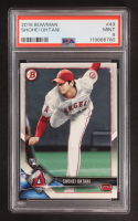 Shohei Ohtani 2018 Bowman #49 RC (PSA 9) at PristineAuction.com