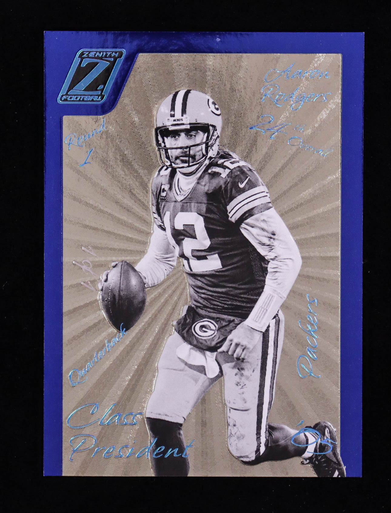 Aaron Rodgers 2022 Zenith Class President Platinum #11 #1/1 at PristineAuction.com Aaron Rodgers 2022 Zenith Class President Platinum #11 #1/1 at PristineAuction.com