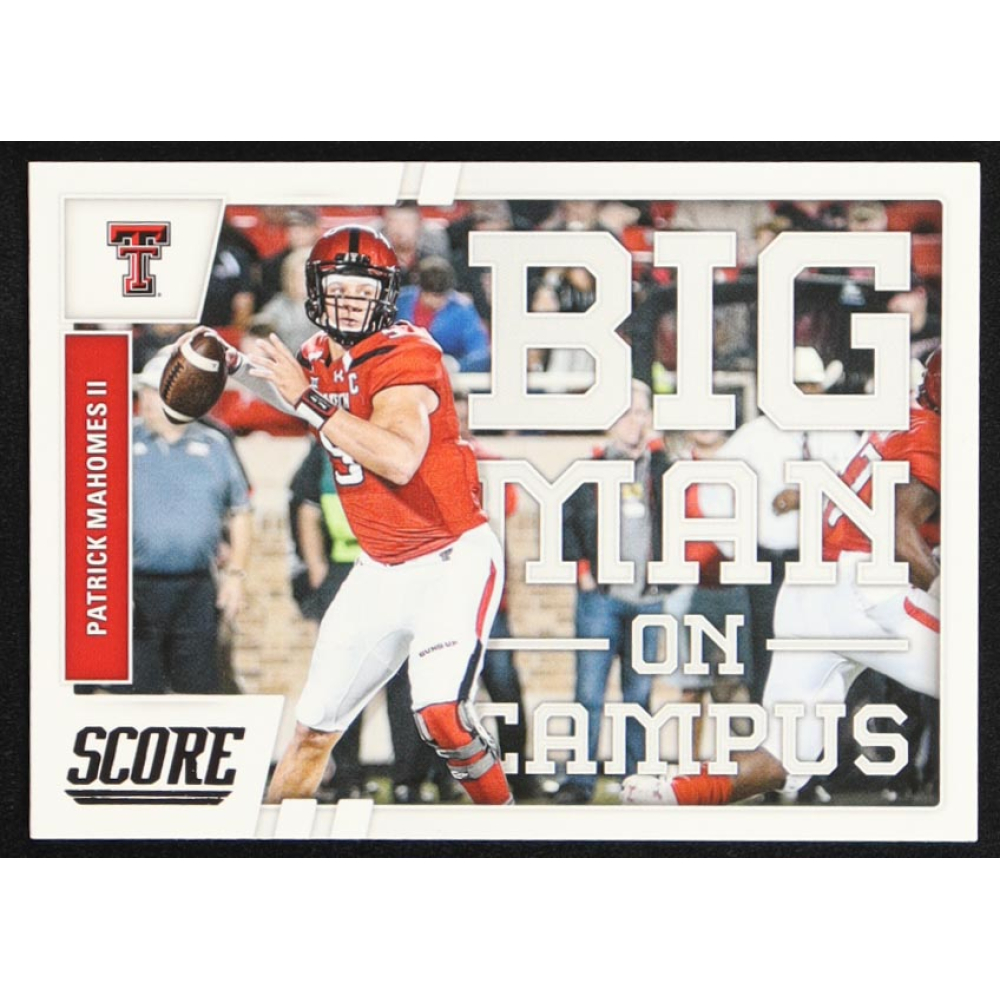 Patrick Mahomes II 2017 Score Big Man on Campus #6 RC at PristineAuction.com