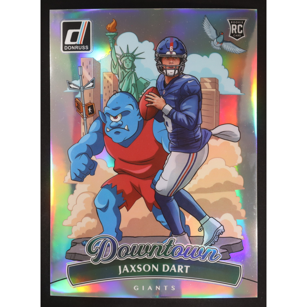 Jaxon Dart 2025 Donruss Downtown! Oversize #14 RC at PristineAuction.com