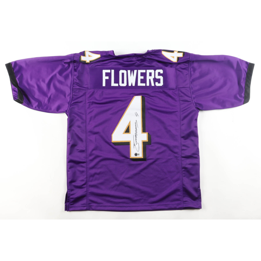 Zay Flowers Signed Jersey (Beckett) at PristineAuction.com