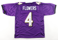 Zay Flowers Signed Jersey (Beckett) at PristineAuction.com