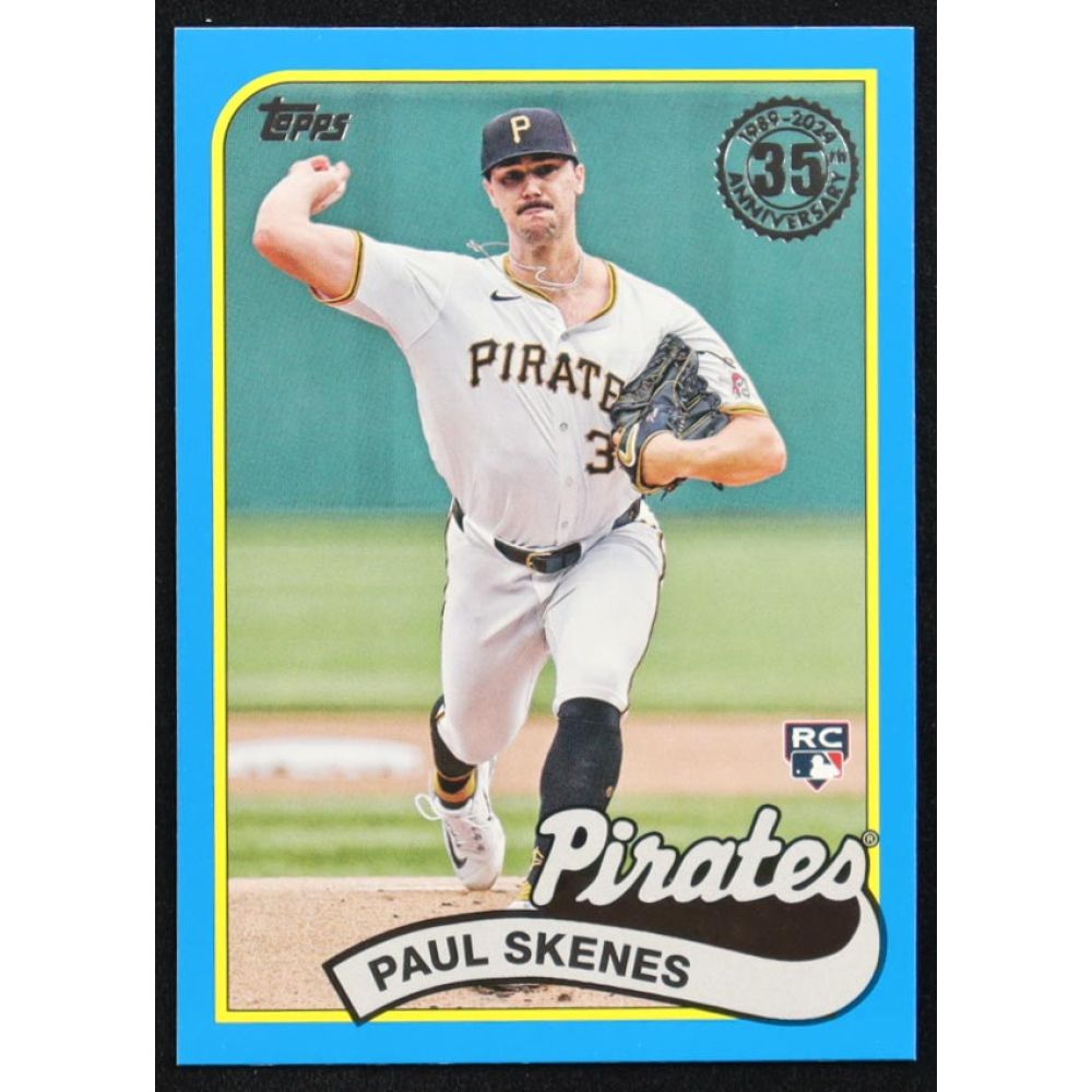 Paul Skenes 2024 Topps Update '89 Topps Blue #89US46 RC at PristineAuction.com