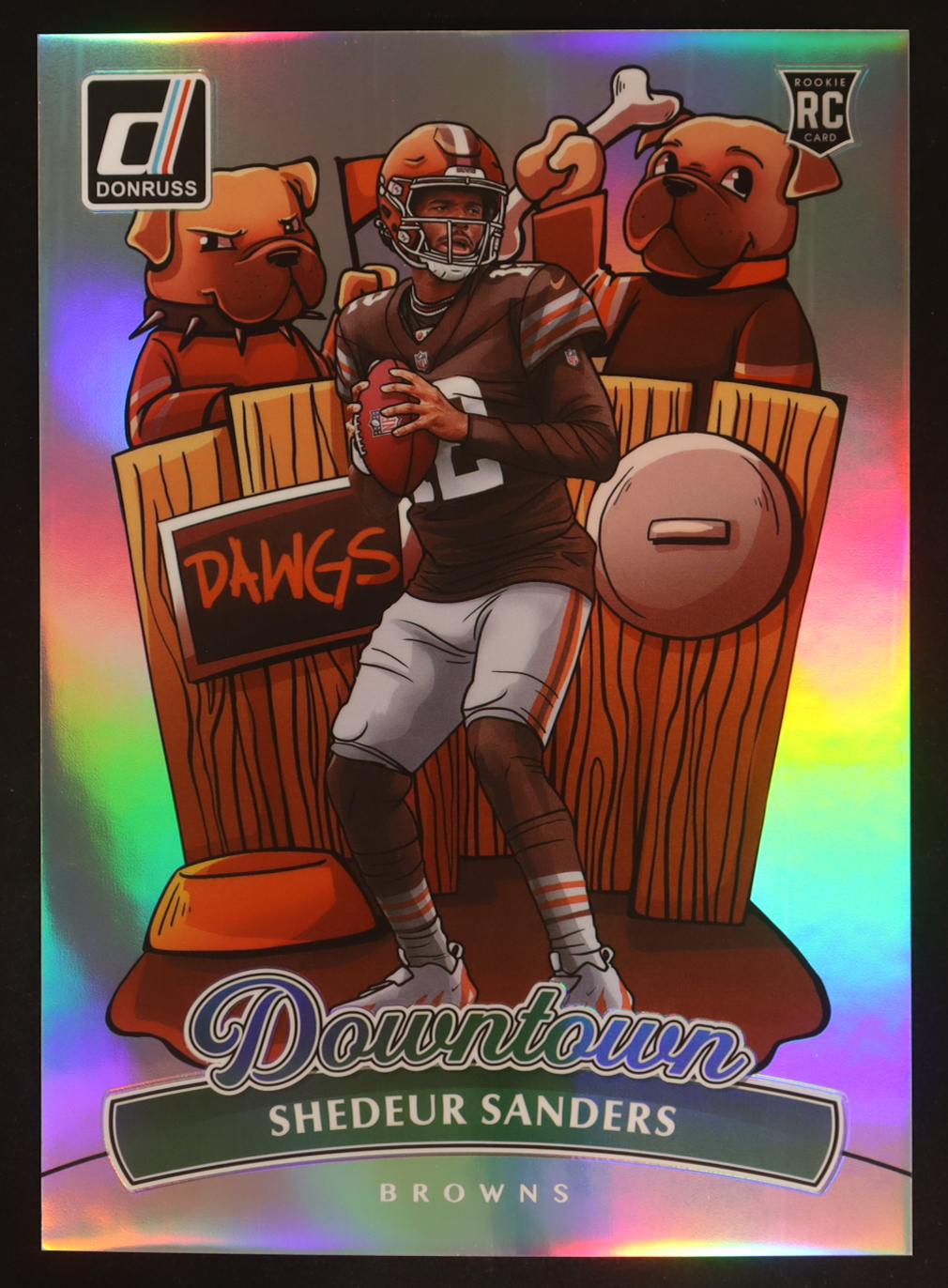 Shedeur Sanders 2025 Donruss Downtown! Oversized #17 RC at PristineAuction.com Shedeur Sanders 2025 Donruss Downtown! Oversized #17 RC at PristineAuction.com