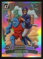 Jaxson Dart 2025 Donruss Downtown! Oversized #14 RC at PristineAuction.com
