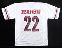 Jacory Croskey-Merritt Signed Jersey (Beckett) at PristineAuction.com