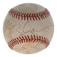 Basketball Stars & Coaches | OAL Baseball Signed by (10) with Steve Kerr, BJ Armstrong, Scottie Pippen (PSA) at PristineAuction.com