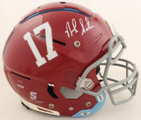 Nick Saban Signed Alabama Crimson Tide Full Size Authentic On-Field Speed Helmet (Beckett) at PristineAuction.com