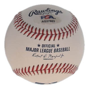 Carlos Narvaez Signed OML Baseball (PSA) at PristineAuction.com Carlos Narvaez Signed OML Baseball (PSA) at PristineAuction.com