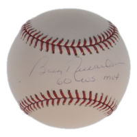 Bobby Richardson Signed OML Baseball Inscribed "60 WS MVP" (MLB & TriStar) at PristineAuction.com