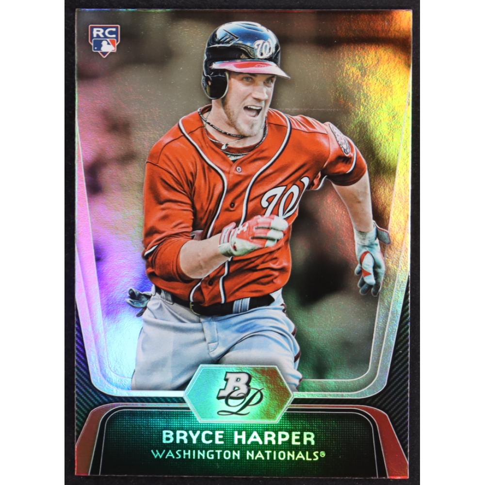 Bryce Harper 2012 Bowman Platinum #56 RC at PristineAuction.com