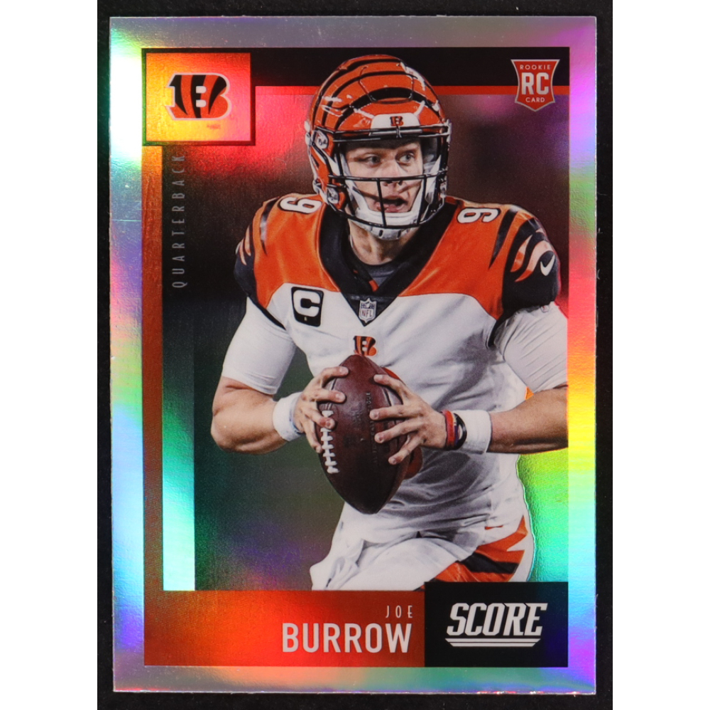 Joe Burrow 2020 Score Silver #441 CHRONICLES RC at PristineAuction.com
