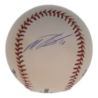 Miguel Tejada Signed OML 2004 Home Run Derby Logo Baseball (JSA) at PristineAuction.com