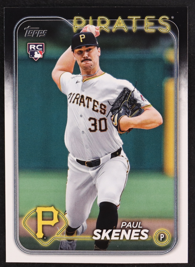Paul Skenes 2024 Topps Update #US100 RC at PristineAuction.com Paul Skenes 2024 Topps Update #US100 RC at PristineAuction.com