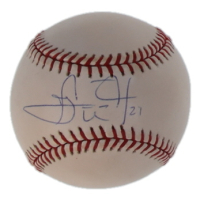 Carl Everett Signed OML Baseball (JSA) at PristineAuction.com