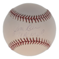 Jim Rice Signed OML Baseball Inscribed "7x AL MVP" (MLB & TriStar) at PristineAuction.com