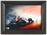 Sebastian Vettel Signed Formula One Red Bull Custom Framed Photo Display (Beckett) at PristineAuction.com