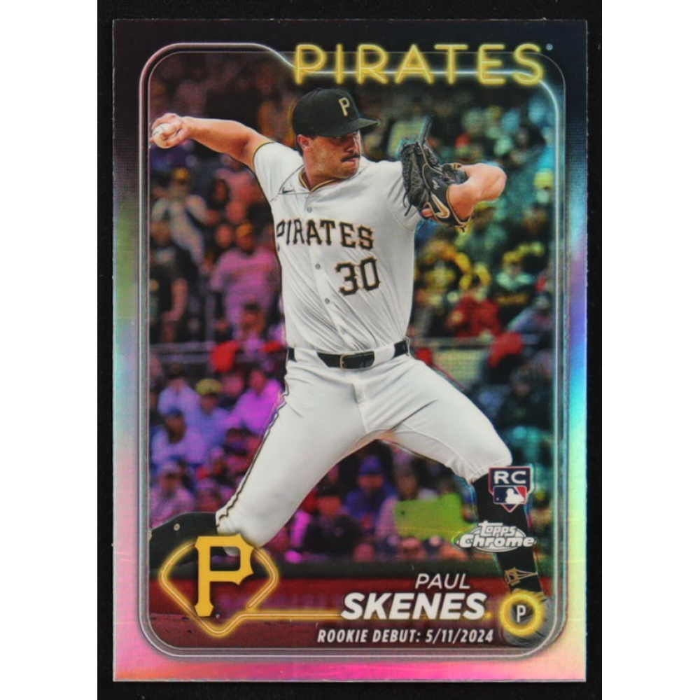 Paul Skenes 2024 Topps Chrome Update Refractors #USC27 RC at PristineAuction.com