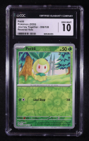 Petilil 2025 Pokemon TCG Scarlet & Violet Journey Together #006 REVERSE HOLO (CGC 10) at PristineAuction.com