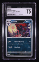 Zoroark 2024 Pokemon TCG Scarlet & Violet Shrouded Fable #032 REVERSE HOLO (CGC 10) at PristineAuction.com
