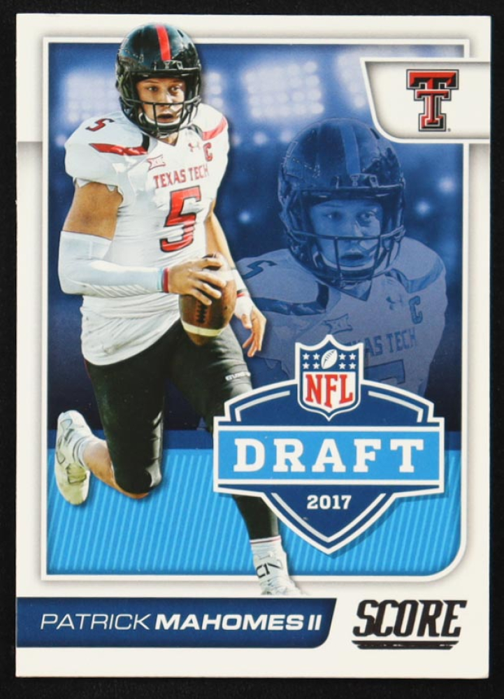 Patrick Mahomes II 2017 Score NFL Draft #2 RC