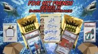 Break King: Five Hit Frenzy Series II Mystery Box / Pack (5 Autographs or Relics Per Pack) at PristineAuction.com