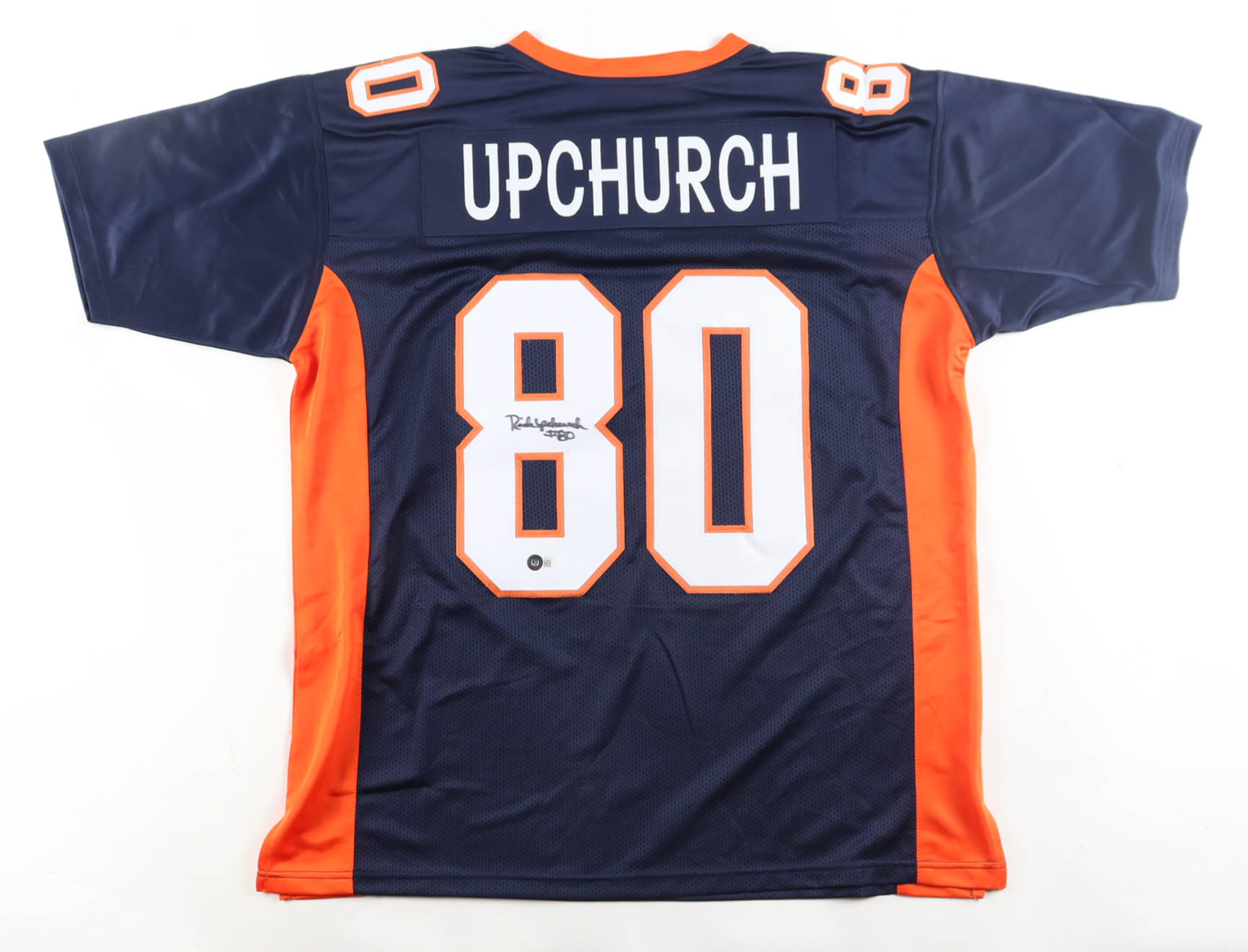 Rick Upchurch Signed Jersey (Beckett) at PristineAuction.com Rick Upchurch Signed Jersey (Beckett) at PristineAuction.com