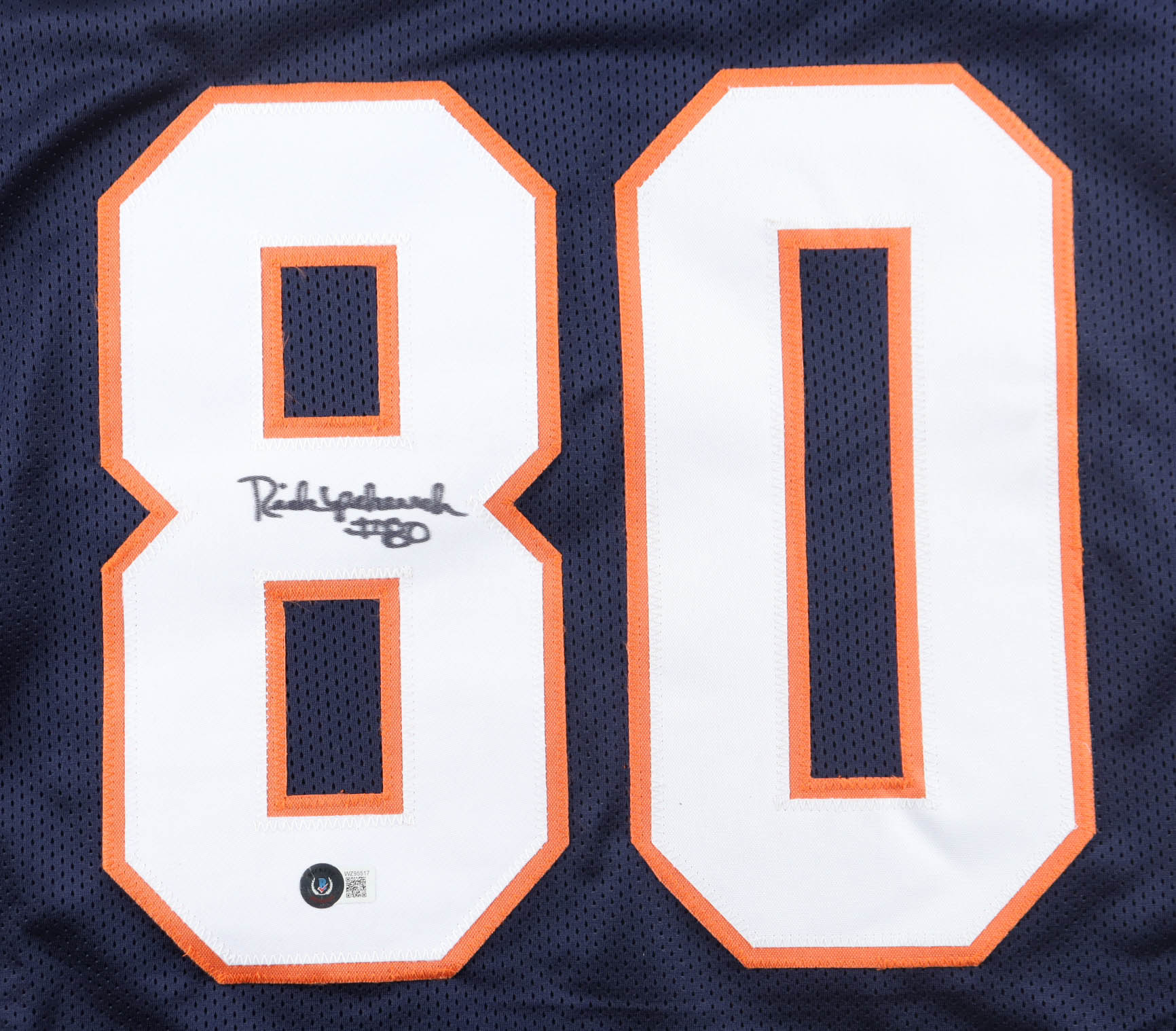 Rick Upchurch Signed Jersey (Beckett) at PristineAuction.com Rick Upchurch Signed Jersey (Beckett) at PristineAuction.com