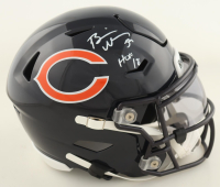 Brian Urlacher Signed Bears Mid Sized SpeedFlex Helmet with Visor Inscribed "HOF 18" (JSA) at PristineAuction.com