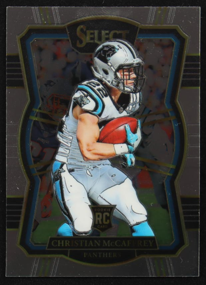 Christian McCaffrey 2017 Panini Select #155 RC
