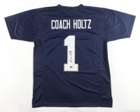 Lou Holtz Signed Jersey (Beckett) at PristineAuction.com