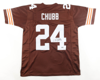 Nick Chubb Signed Jersey (Beckett) at PristineAuction.com