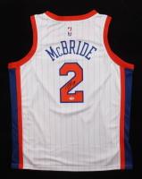 Miles "Deuce" McBride Signed Knicks Nike Authentic Jersey (JSA) at PristineAuction.com