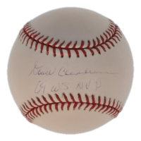 Donn Clendenon Signed OML Baseball Inscribed "69 W.S. MVP" (TriStar) at PristineAuction.com
