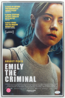 Aubrey Plaza Signed "Emily The Criminal" Custom Framed Photo (ACOA) at PristineAuction.com